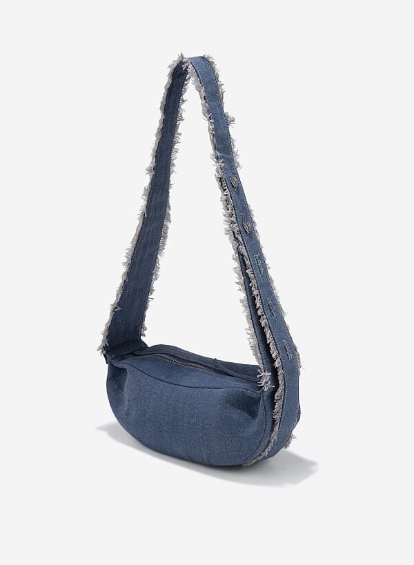 Túi bao tử JEANS SEESAW BAG - CRO 0002 - Màu xanh dương