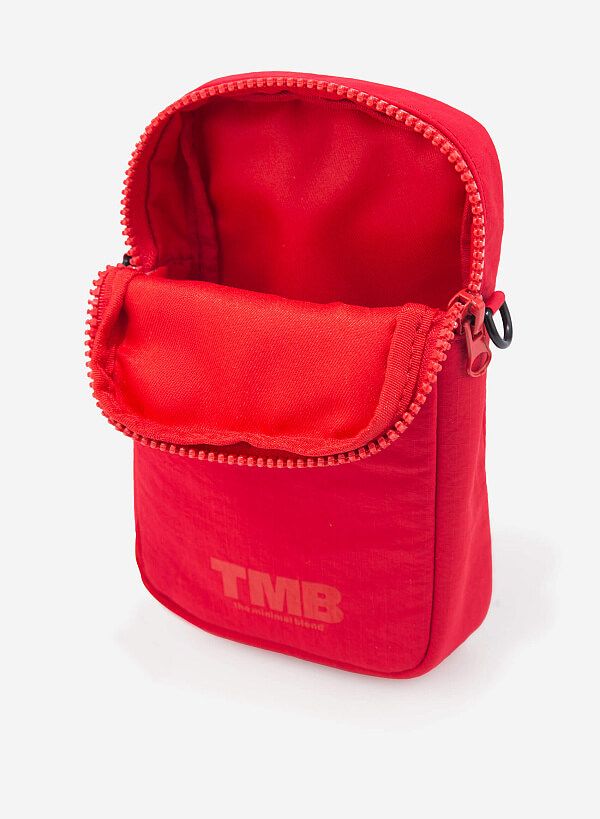 Túi nhỏ đeo chéo PONPON BAG - CRO 0001 - Màu đỏ