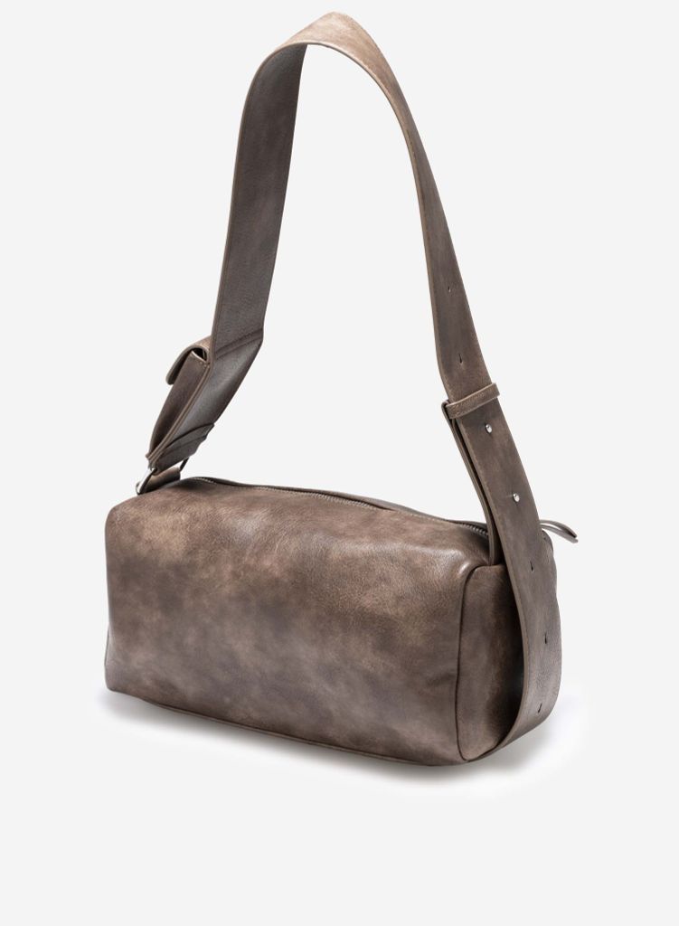 Túi hộp đeo vai TIN SHOULDER BAG - TMB 0005 - Màu nâu