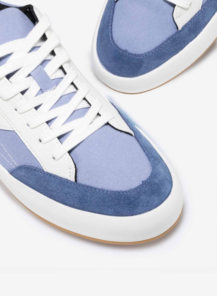 Giày thể thao lưu hóa V SNEAKER - SNK 0001 - Màu xanh dương