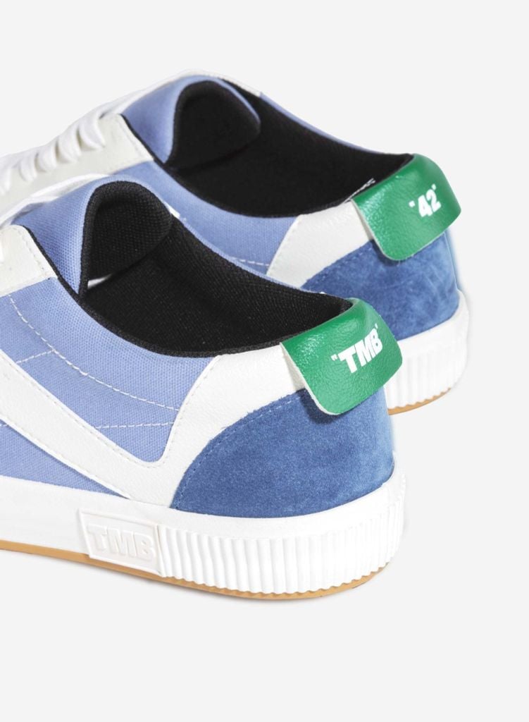 Giày thể thao lưu hóa V SNEAKER - SNK 0001 - Màu xanh dương