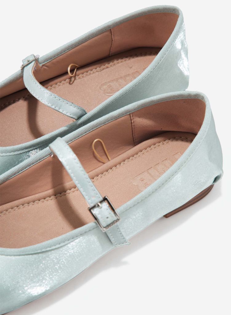 Giày búp bê vải FIORE BALLERINA - BAL 0001 - Màu xanh lá sáng