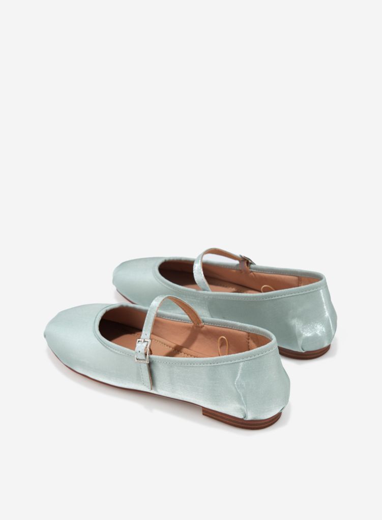 Giày búp bê vải FIORE BALLERINA - BAL 0001 - Màu xanh lá sáng