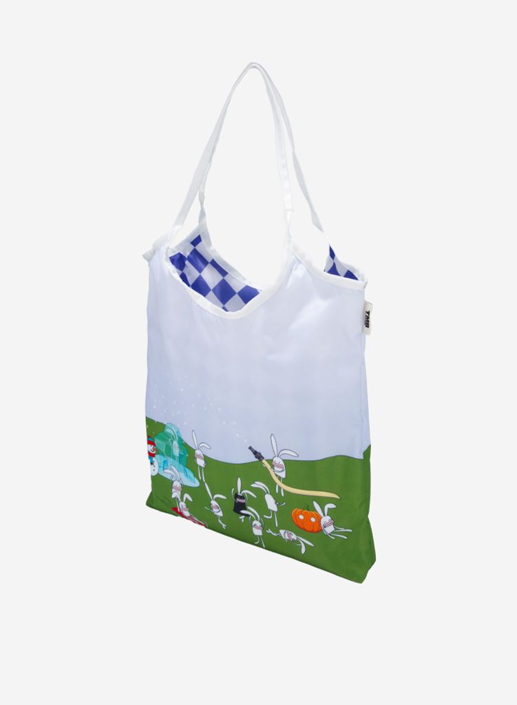 Túi tote 2 mặt ZENI TOTE BAG - SHO 0001 - Màu xanh dương sáng