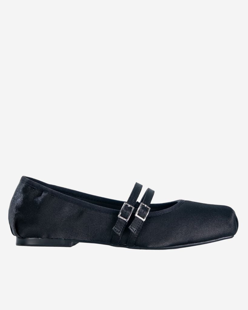 Giày búp bê vải LE CERRÉ BALLERINA màu đen BAL 0007 - TMB of Vascara