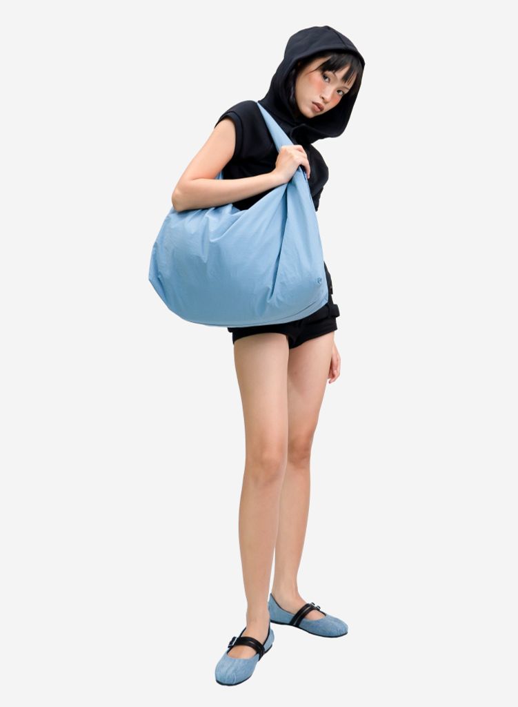 Giày búp bê vải FIORE BALLERINA - BAL 0003 - Màu Jean