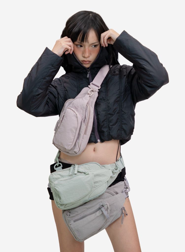 Túi bao tử SLING CROSS BAG - CRO 0003 - Màu xám