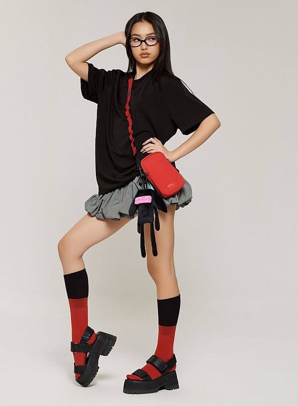 Phụ kiện THỎ MOHON BLACK PINK - RBT 0002 - Màu đen