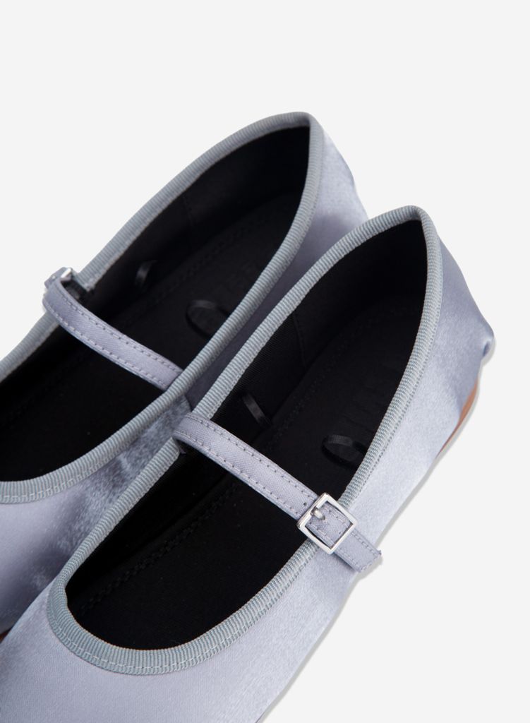 Giày búp bê vải FIORE BALLERINA - BAL 0001 - Màu xám nhạt