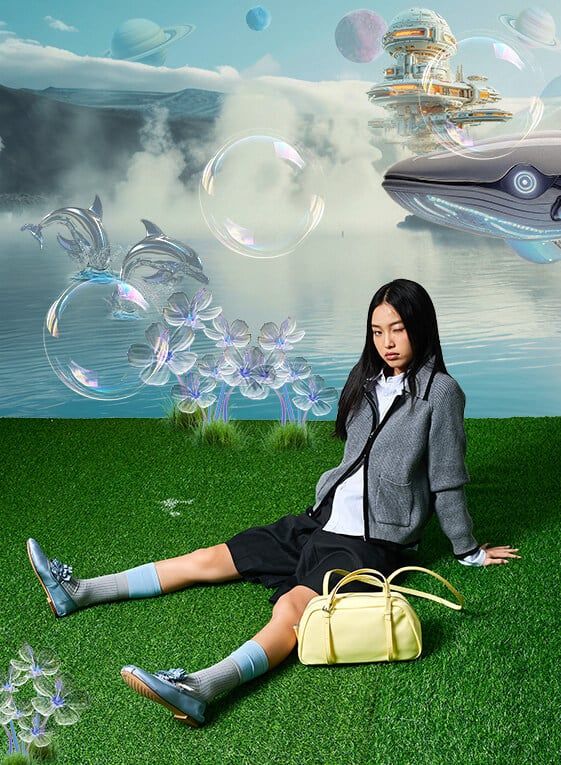 Túi xách PARACHUTE LOAF SHOULDER BAG - SHO 0002 - Màu vàng