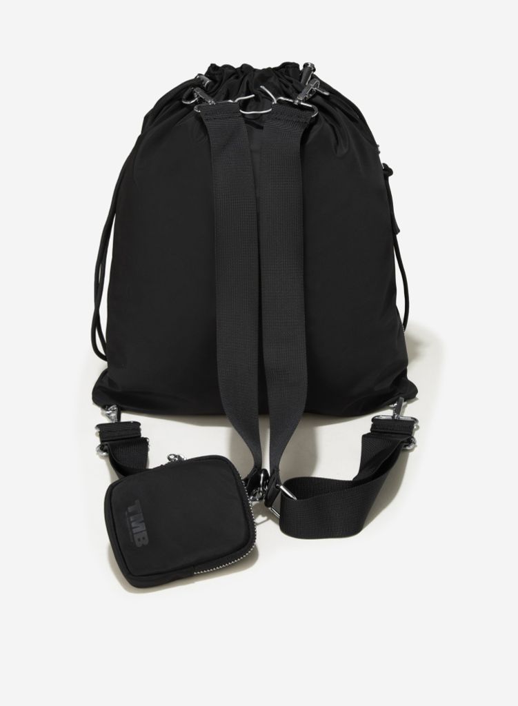 Túi balo dây rút nhỏ AIO BAG - TMB 0003 - Màu đen