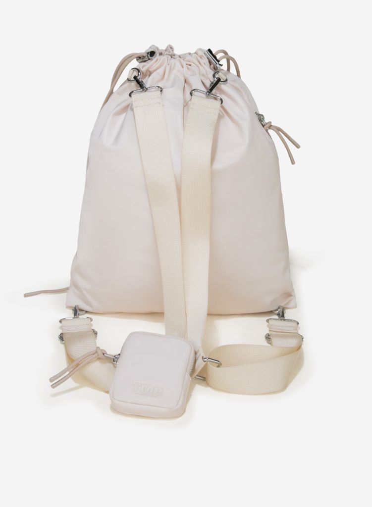 Túi balo dây rút nhỏ AIO BAG - TMB 0003 - Màu kem