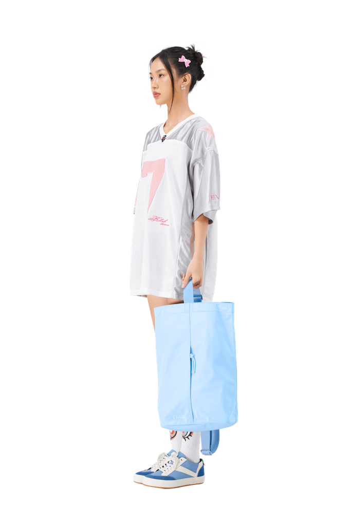 Túi vải cuộn tròn ROLLING BAG - TMB 0002 - Màu xanh da trời