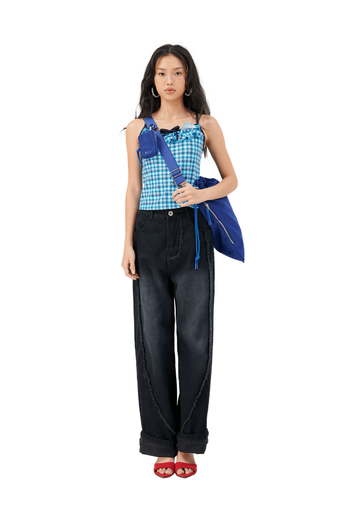 Túi balo dây rút nhỏ AIO BAG - TMB 0003 - Màu xanh dương