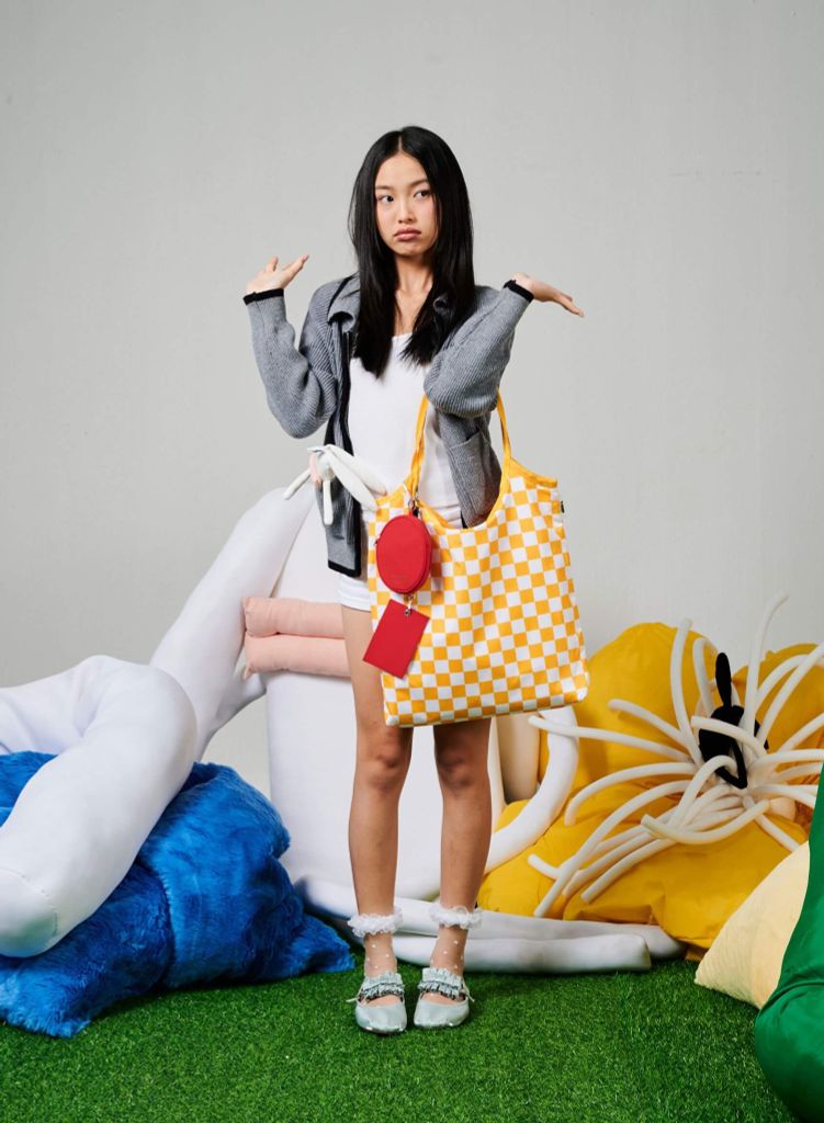 Túi tote 2 mặt ZENI TOTE BAG - SHO 0001 - Màu vàng