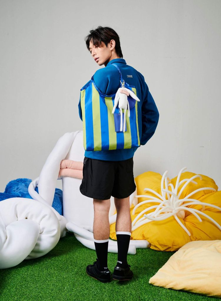 Túi tote 2 mặt ZENI TOTE BAG - SHO 0001 - Màu xanh