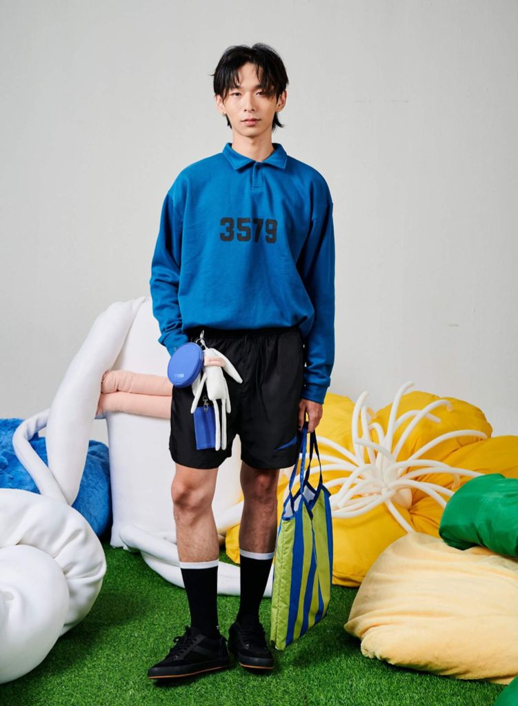 Túi tote 2 mặt ZENI TOTE BAG - SHO 0001 - Màu xanh