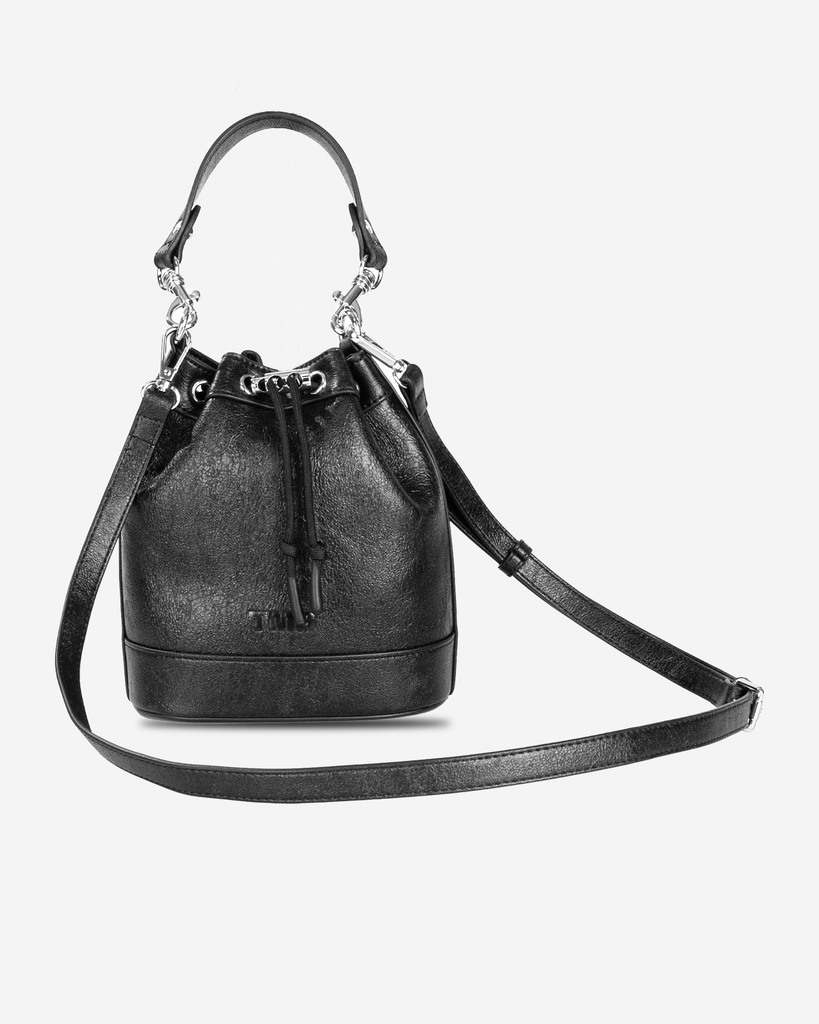 Túi rút dây cầm tay NOMI HANDBAG - HAN 0002 - Màu đen
