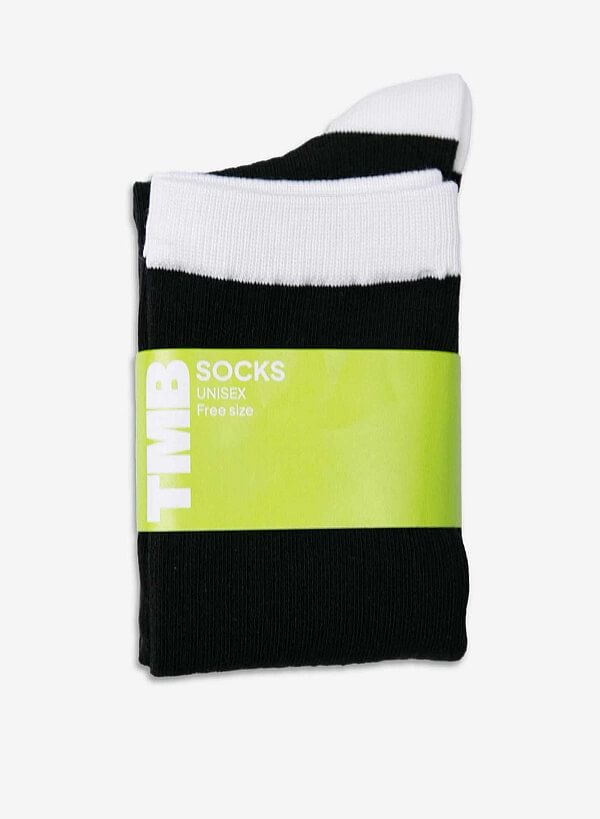 Vớ cổ cao TUX SOCKS - SOC 0001 - Màu đen