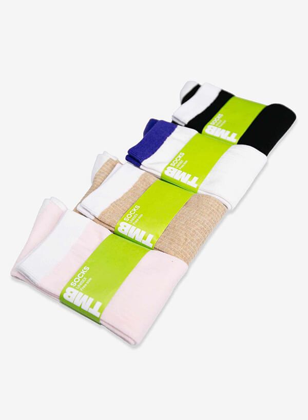 Vớ cổ cao TUX SOCKS - SOC 0001 - Màu đen