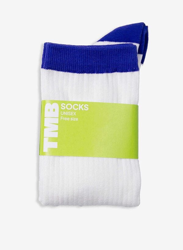 Vớ cổ cao TUX SOCKS - SOC 0001 - Màu trắng