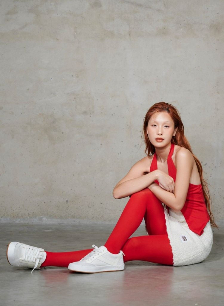 Giày thể thao lưu hóa V SNEAKER - SNK 0001 - Màu trắng