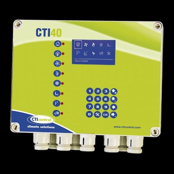 Bộ điều khiển CTI 40, CTI 75 kiểm soát khí hậu trang trại từ xa