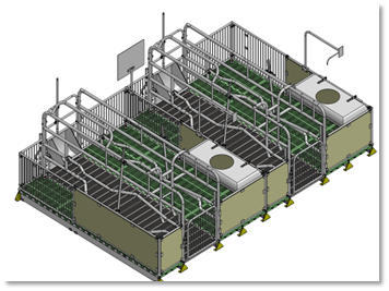 Chuồng heo nái đẻ
