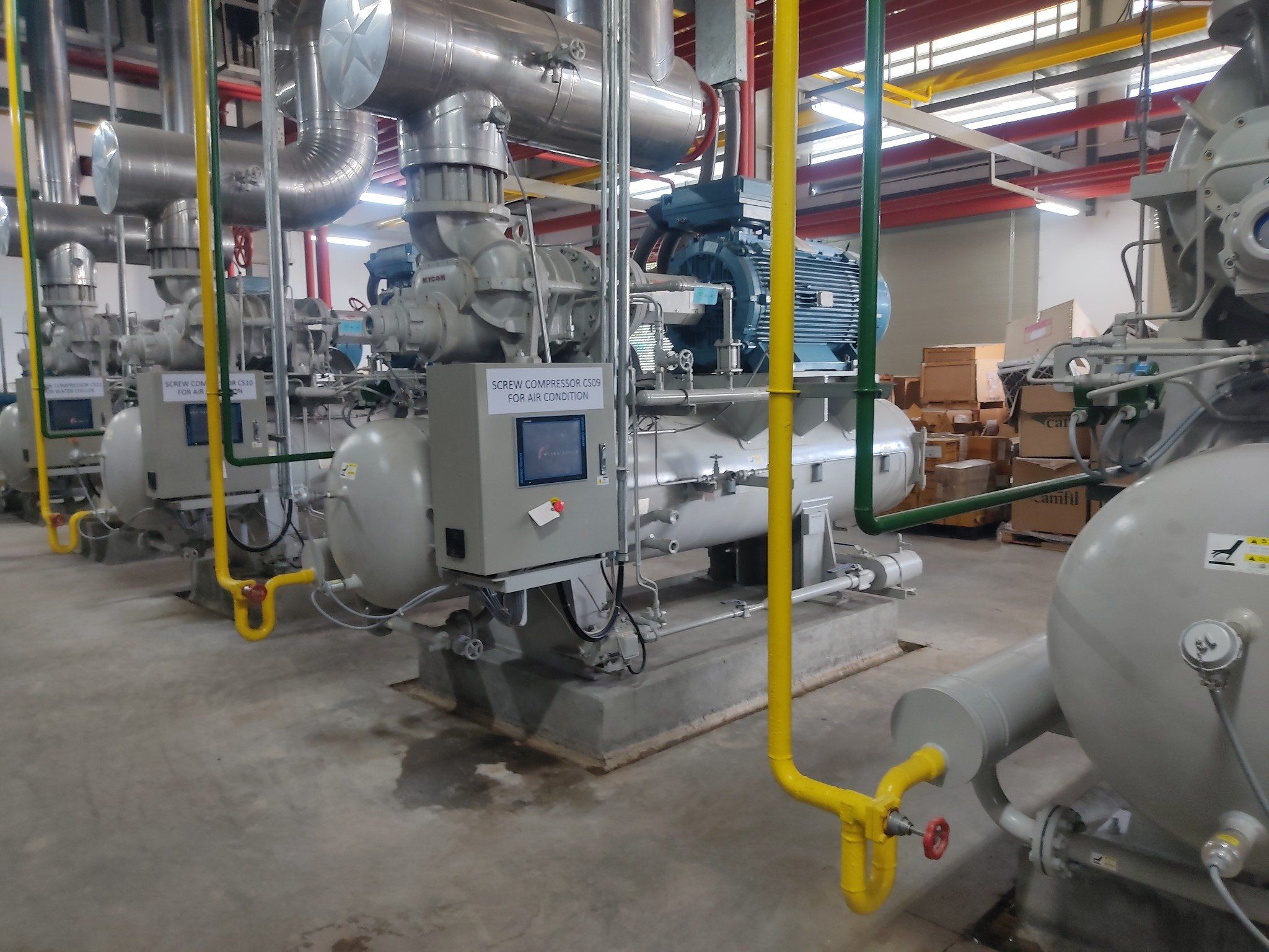 Thi công hệ thống lạnh