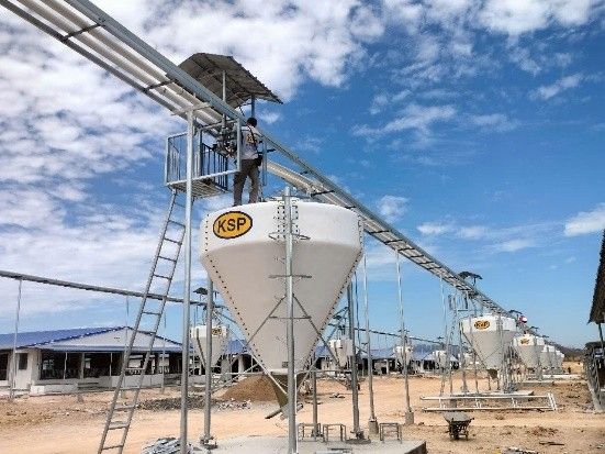 Silo sợi thủy tinh