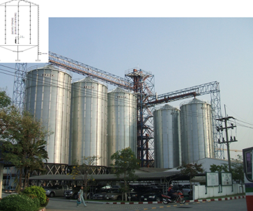 Hopper silo/Silo đáy phễu