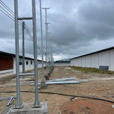 Hệ thống chân đỡ ống tải