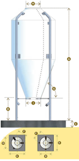 Silo sợi thủy tinh – fiberglass