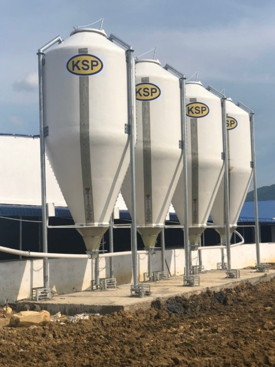 Silo sợi thủy tinh – fiberglass