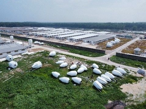 Silo sợi thủy tinh – fiberglass