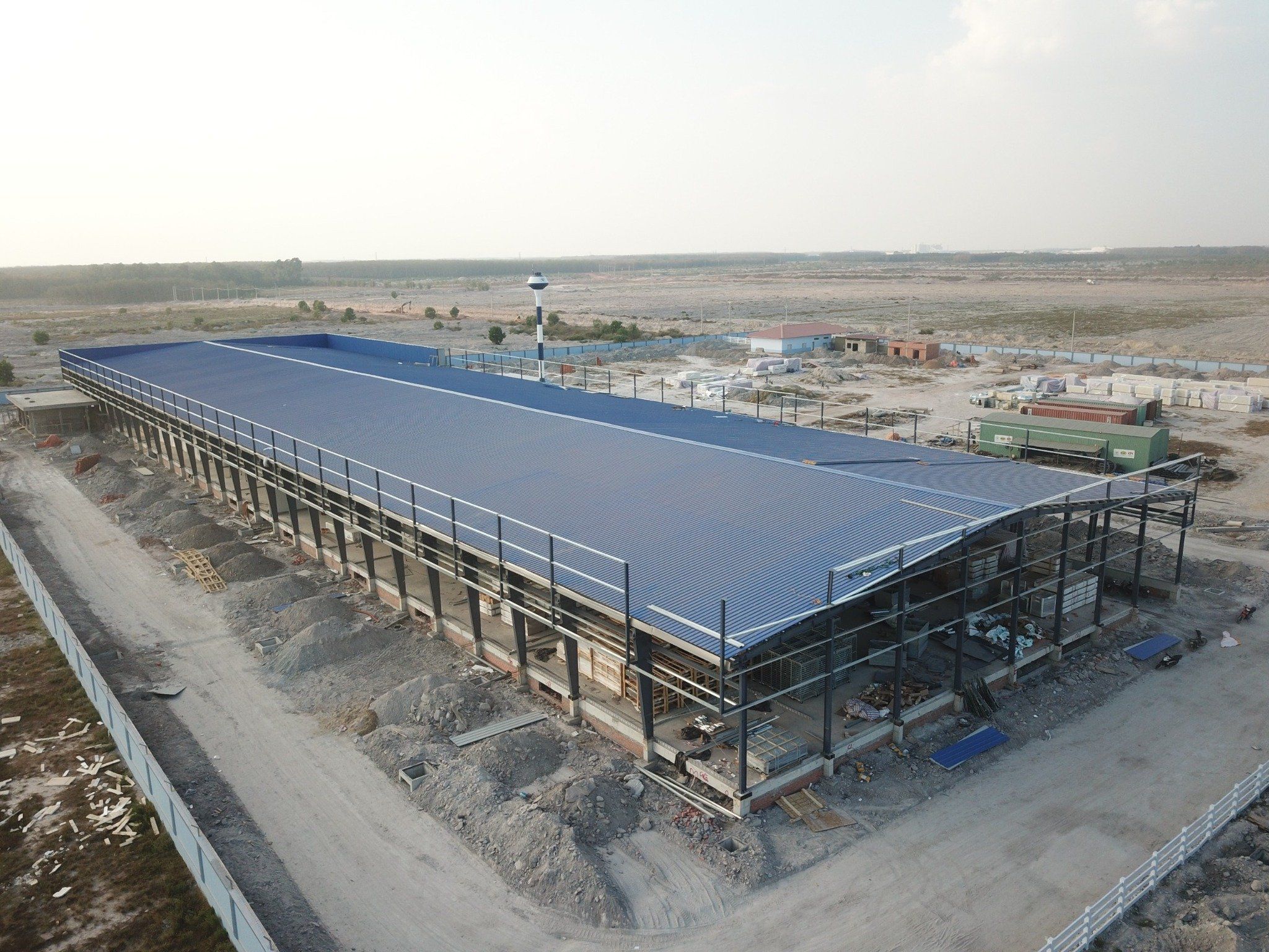 Xây dựng nhà máy ấp trứng-CPV FOOD Bình Phước