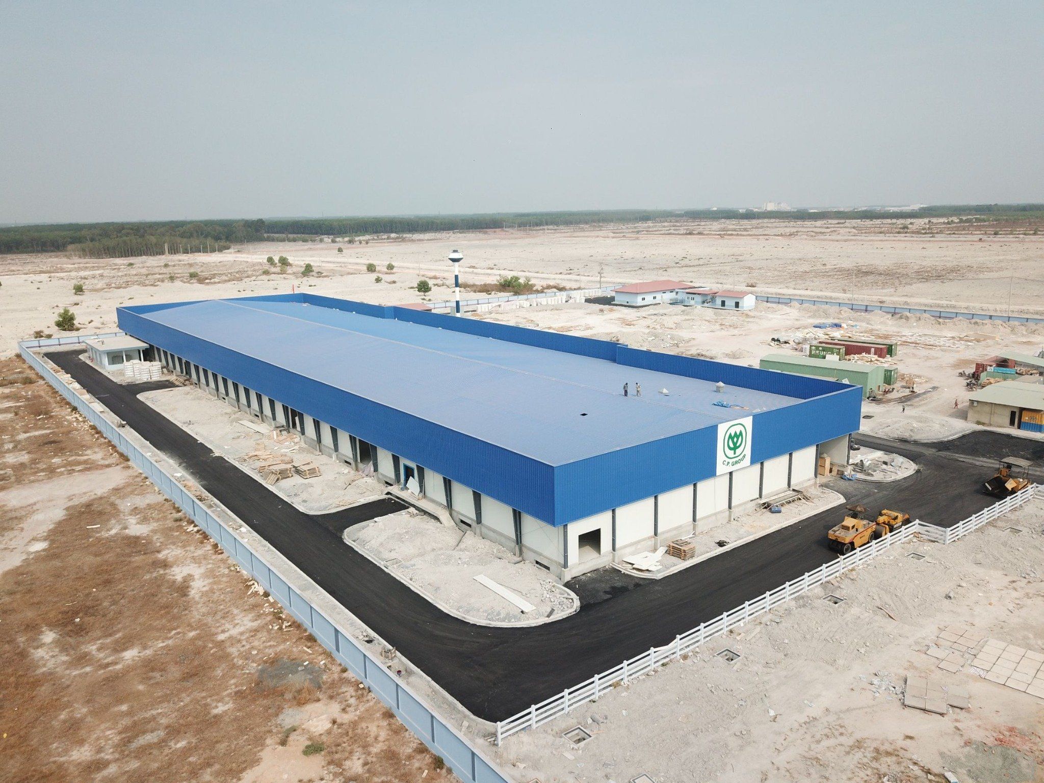 Xây dựng nhà máy ấp trứng-CPV FOOD Bình Phước