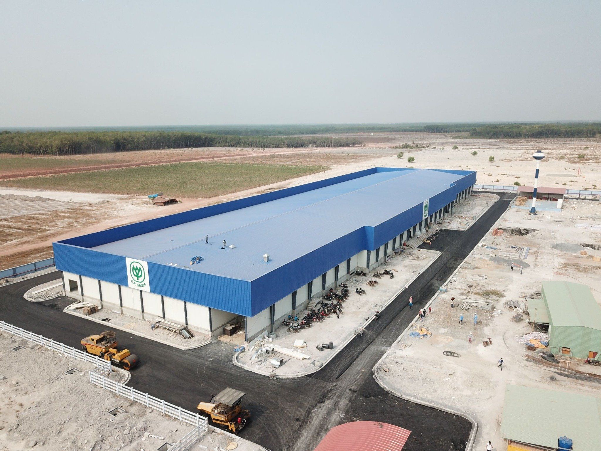 Xây dựng nhà máy ấp trứng-CPV FOOD Bình Phước