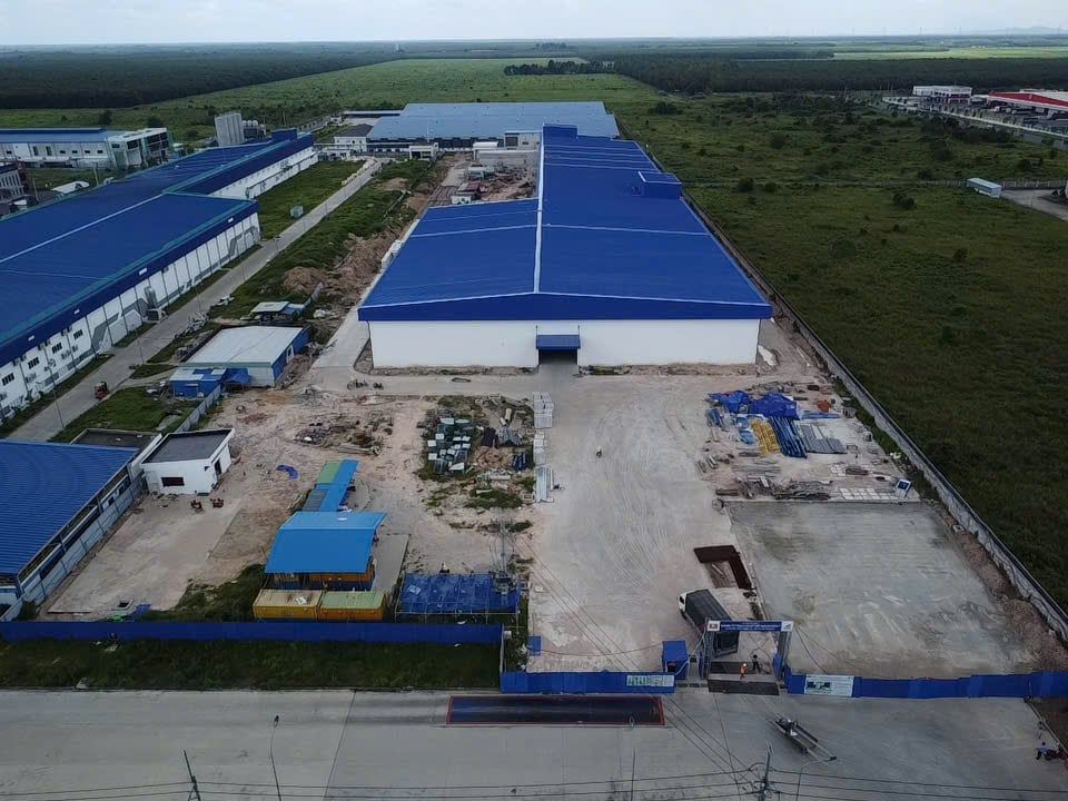 Xây dựng nhà xưởng AJ Plast Phase 02