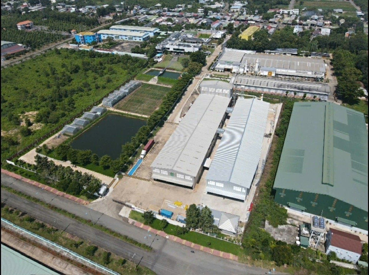 Xây dựng nhà máy sấy hạt ngô - CP Seeds Đồng Nai