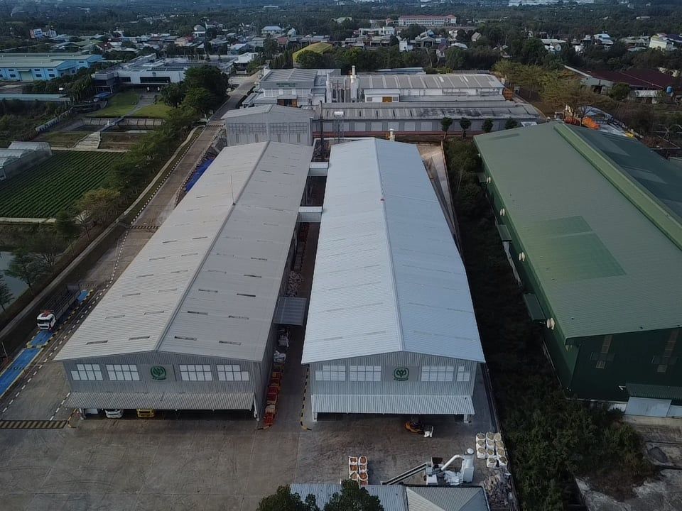 Xây dựng nhà máy sấy hạt ngô - CP Seeds Đồng Nai