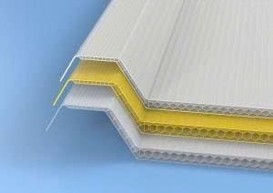  Tôn nhựa polycarbonate dạng tổ ong 
