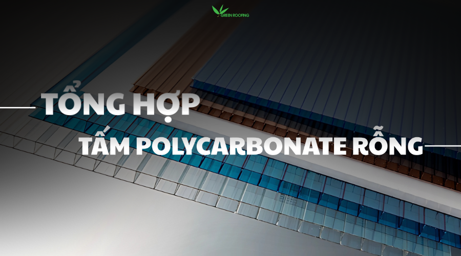 tấm polycarbonate rỗng