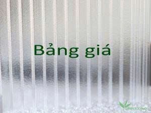  Bảng giá 