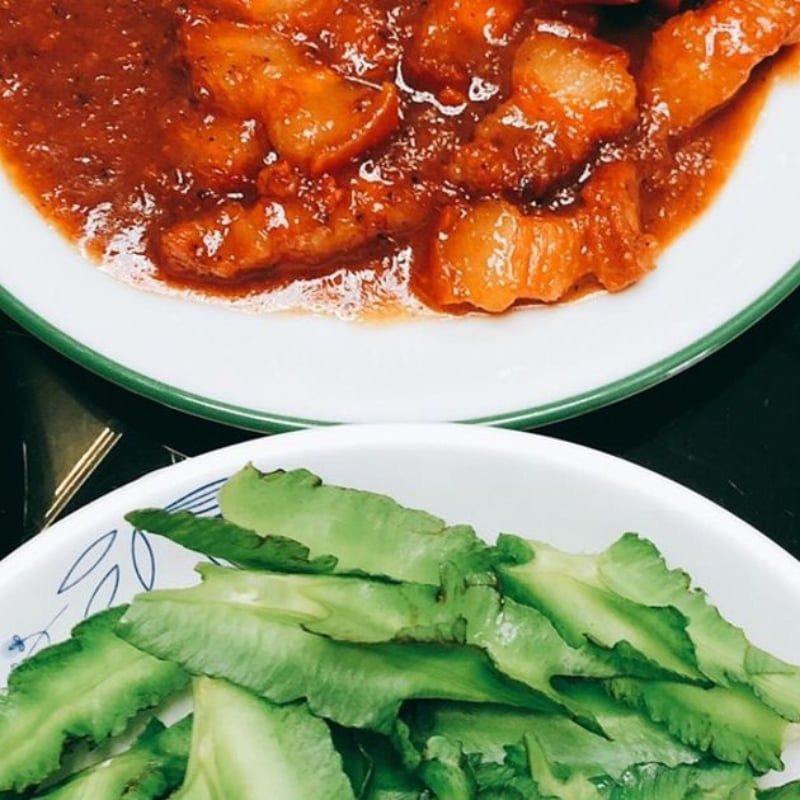  Đậu rồng & mắm ruốc (Winged Beans with Fermented Shrimp Paste) 