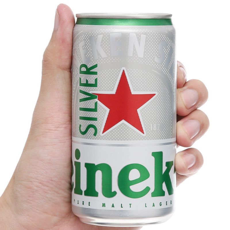  Heineken Bạc 250ml (Silver Ken Beer 250ml) 
