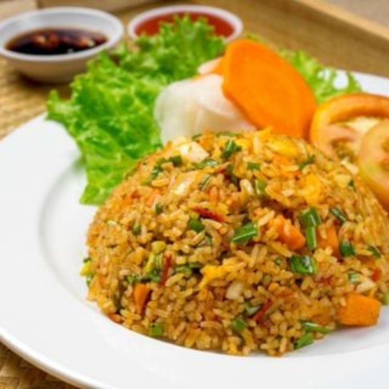  Cơm chiên Malaysia (Malaysian-Style Fried Rice) 