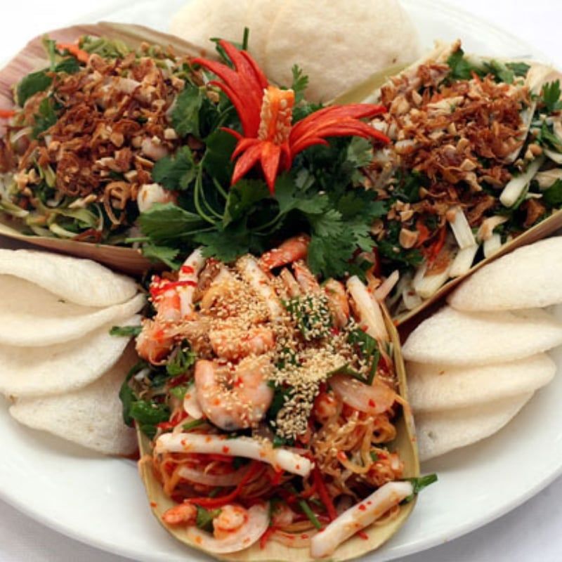  Gỏi 3 miền (Three-Region Salad) 
