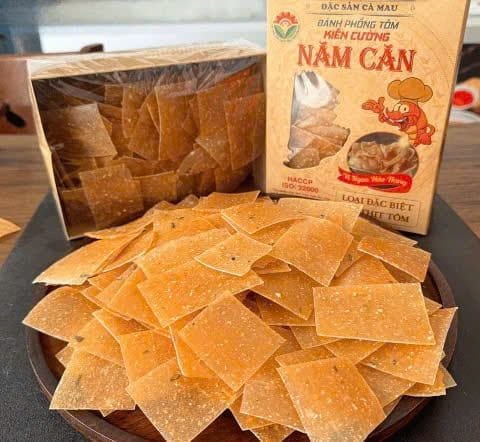 Bánh Phồng Tôm Năm Căn - Hộp 500Gr