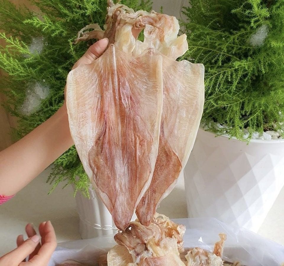 Khô Mực Câu Loại 1 Size 18 - 20 Con 1Kg - Túi 500Gr